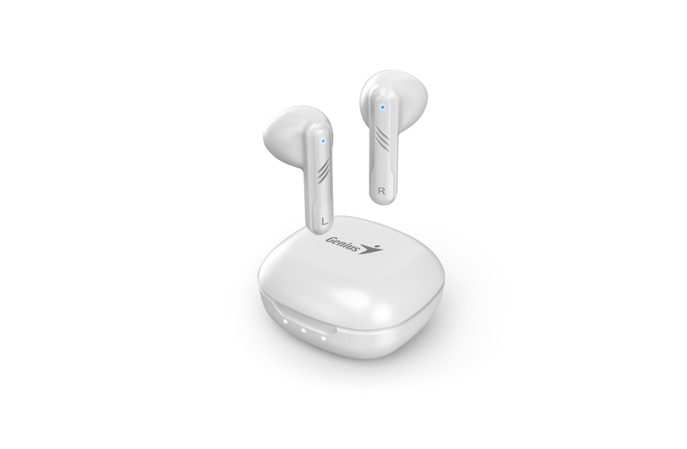 Auricular c/microfono Genius HS-M905BT -intrauditivos -bt 5.3 Blanco (31710025400)